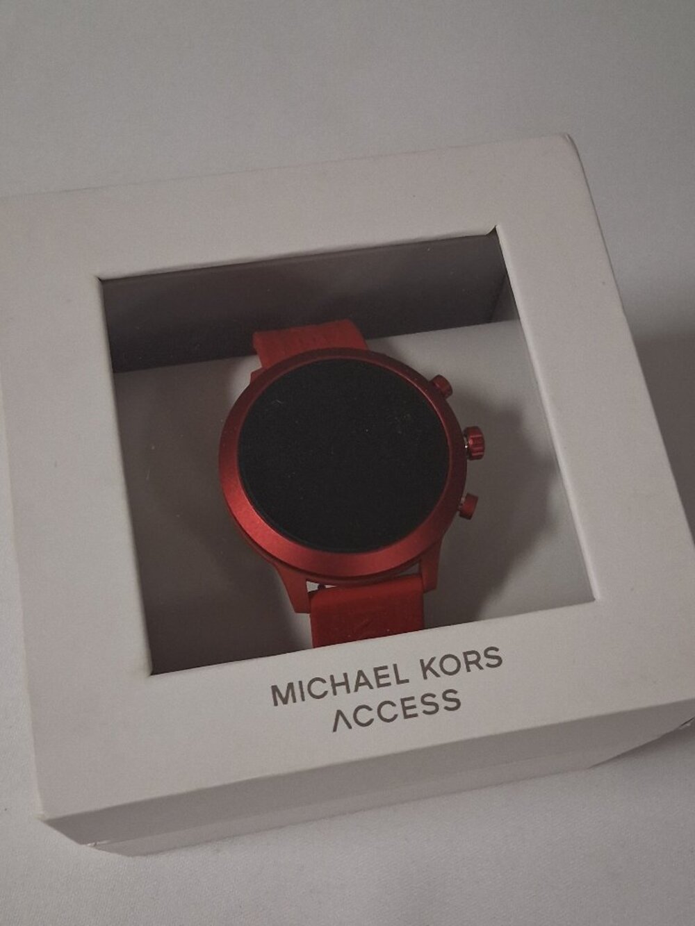 Michael Kors Access MKGO Touchscreen Smartwatch – Red (MKT5073)
